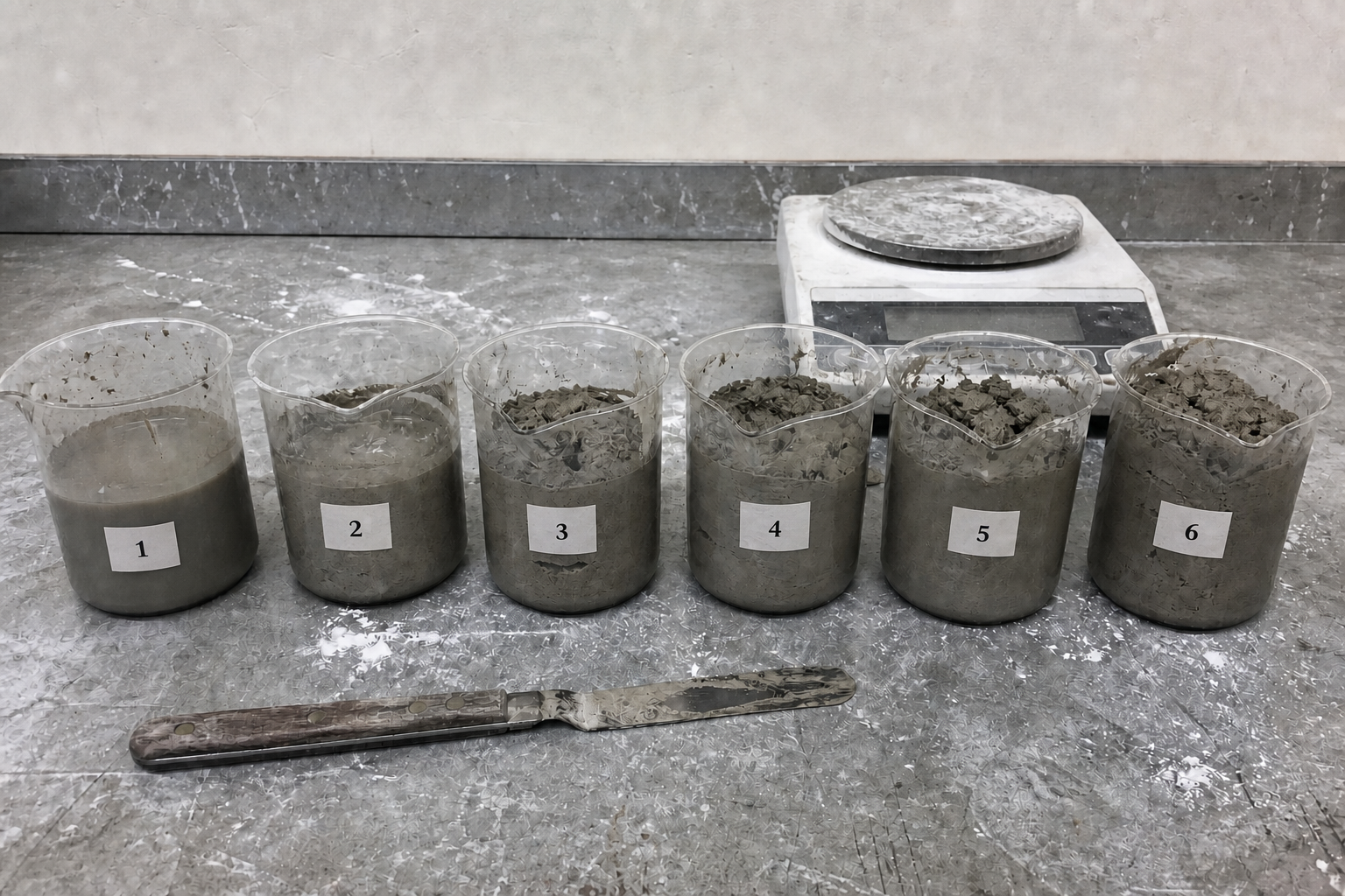 Controlled cellulose ether dosage testing in cement-based grout cellulose ether dosage trials for cement-based grout