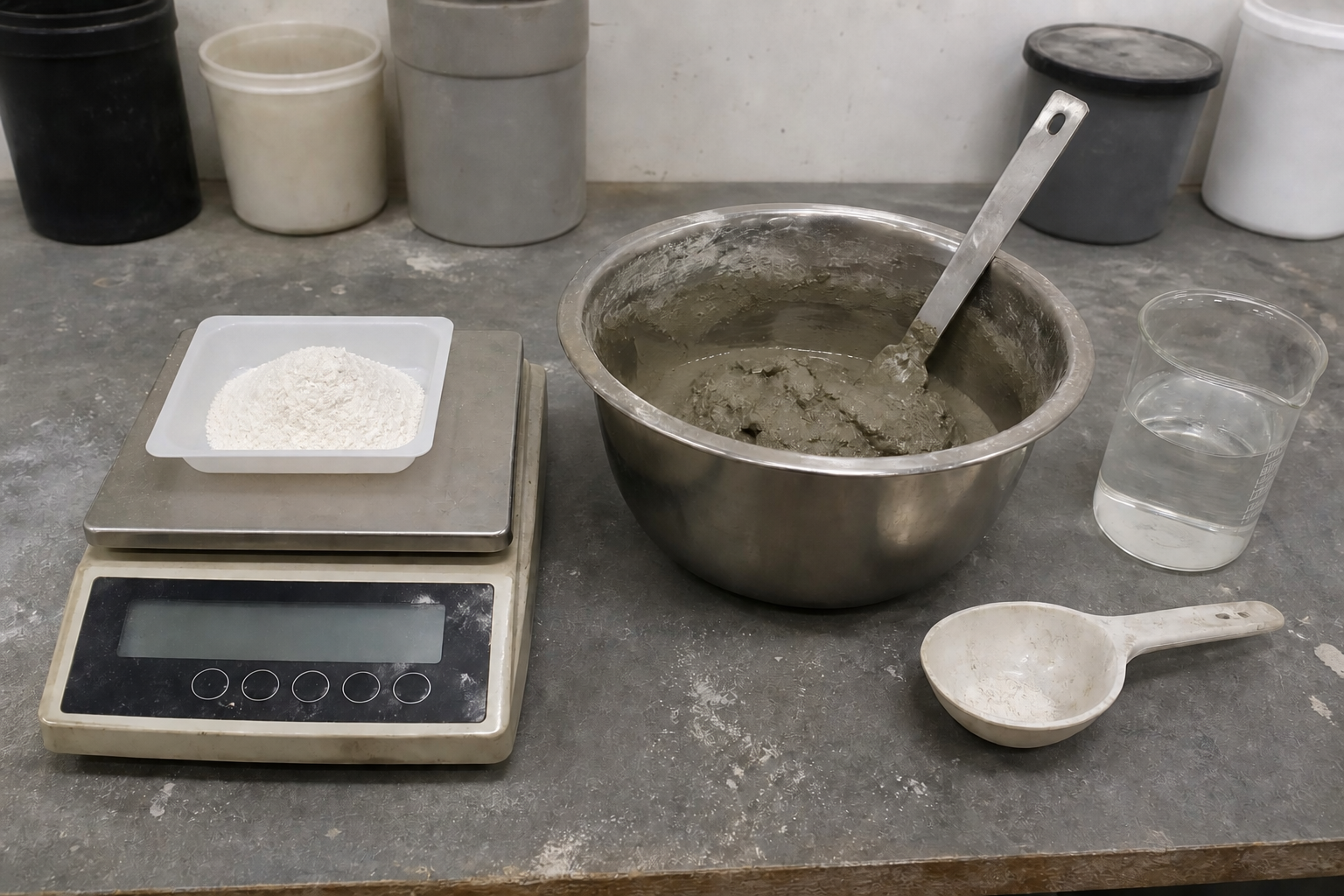 Cellulose ether evaluation for cement-based grout cellulose ether in cement-based grout formulation testing