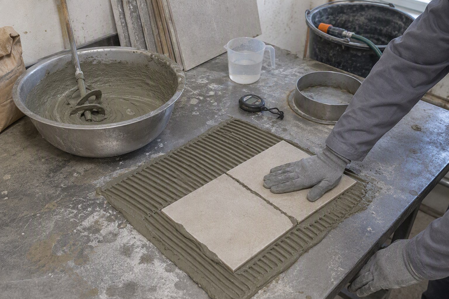 HPMC manufacturers in China formulation testing for tile adhesive