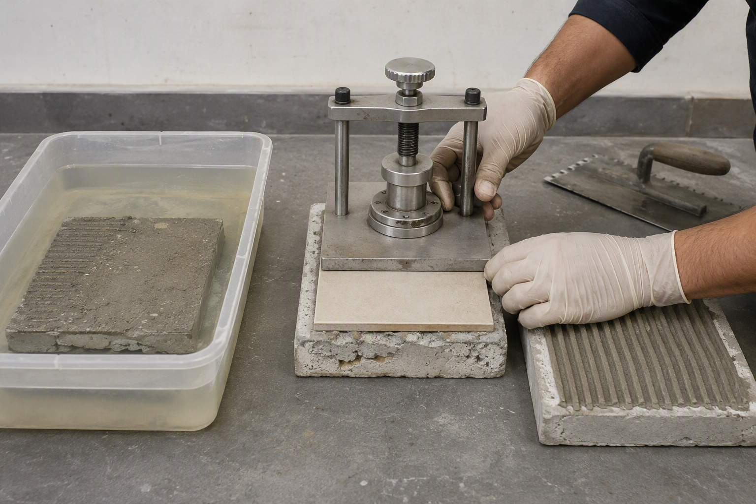 Controlled testing of RDP and PVA in dry-mix mortar Controlled testing of RDP and PVA in dry-mix mortar