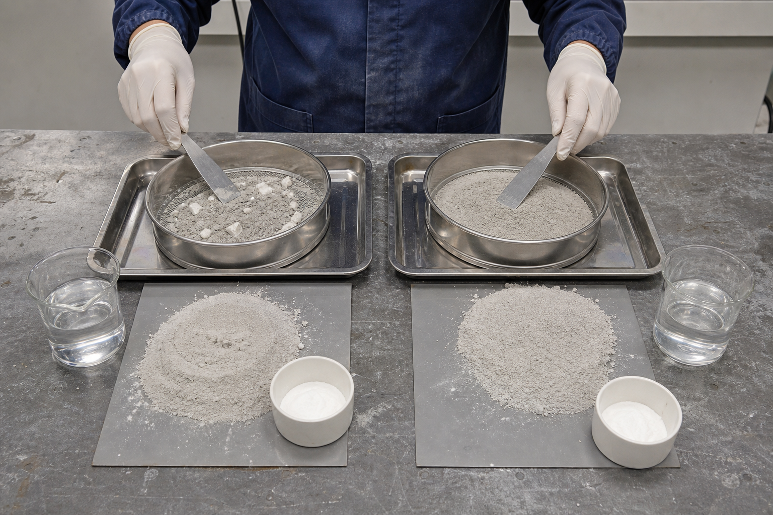 Controlled comparison test for diagnosing HPMC lumps