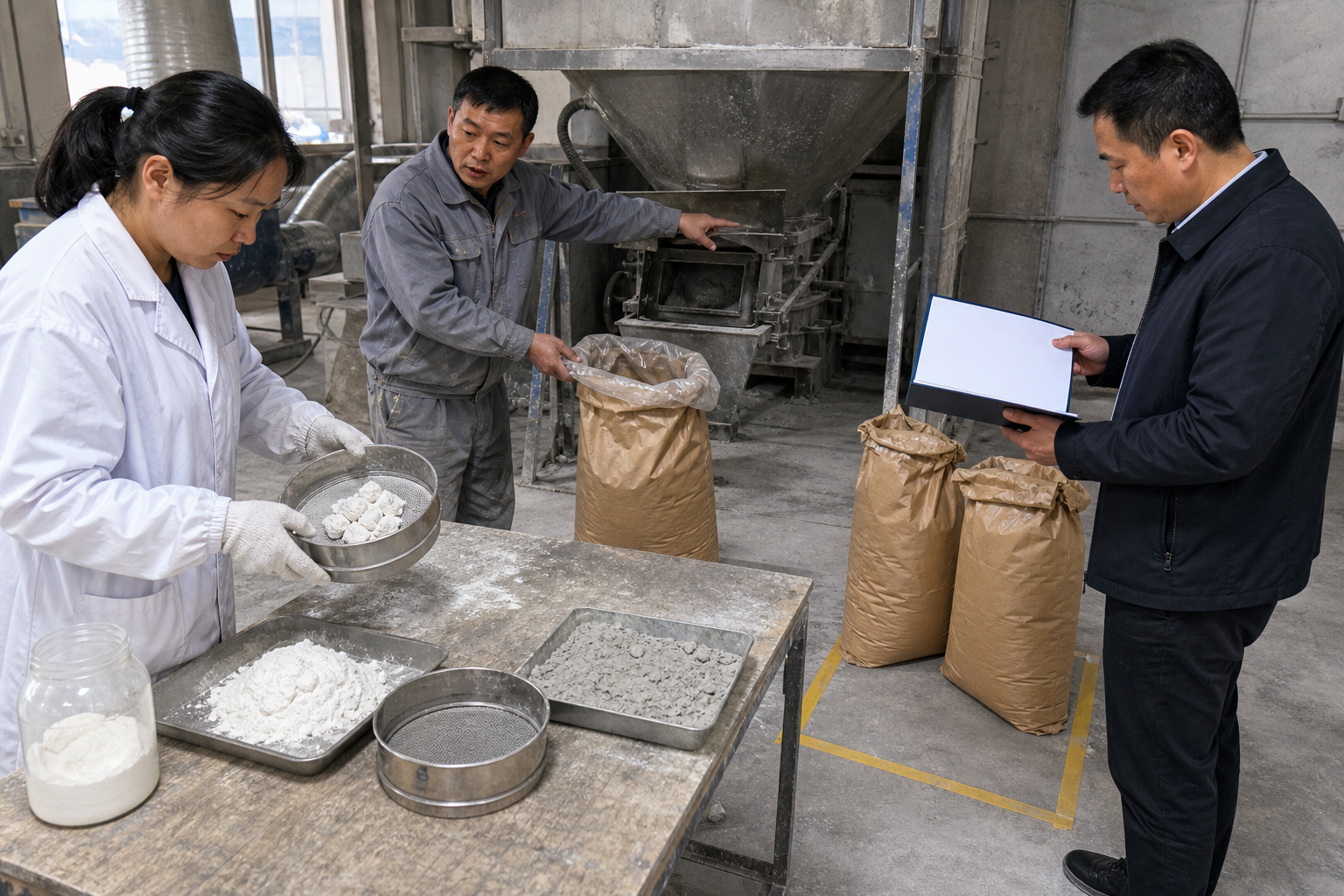 Procurement QC and production response to repeated HPMC lumping